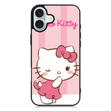 hello kitty cute pink iPhone 16 Case