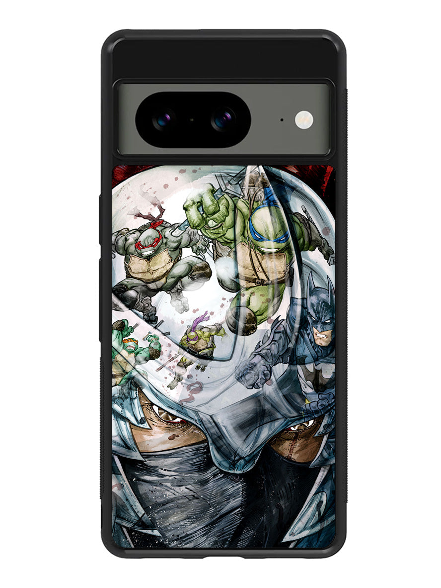 Batman Teenage Mutant Ninja Turtles Google Pixel 8 Case QC1211