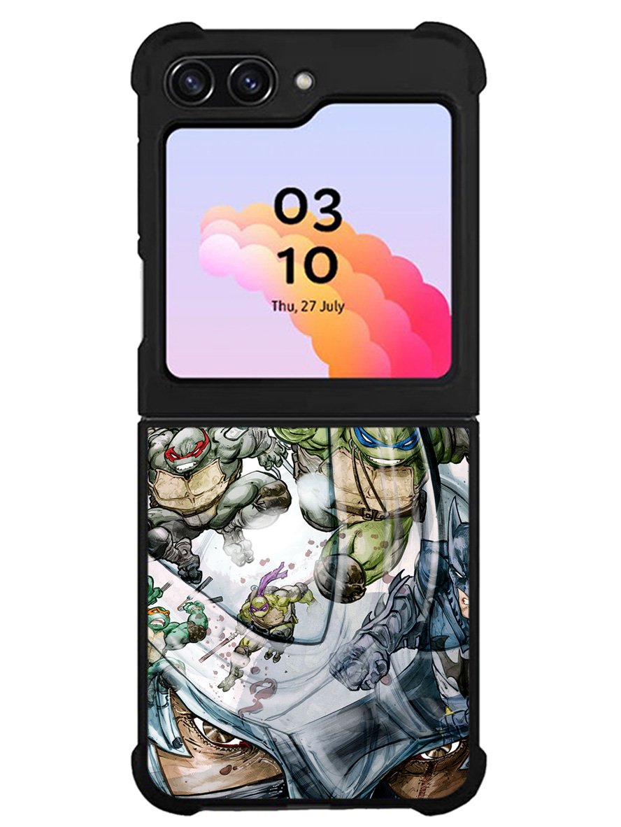 Batman Teenage Mutant Ninja Turtles Samsung Galaxy Z Flip 5 5G 2023 Case OV1211