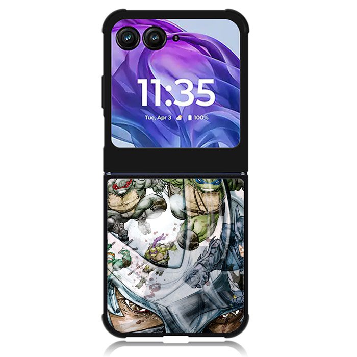 Batman Teenage Mutant Ninja Turtles Motorola Moto Razr Plus 2024 , Moto Razr+ 2024 Case OV1211