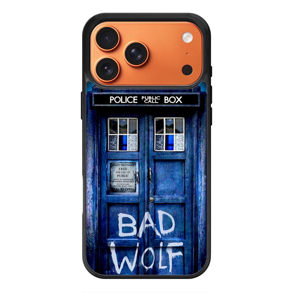 Doctor Who TARDIS Bad Wolf Blue Samsung Galaxy S26 Case
