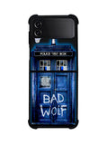 Doctor Who TARDIS Bad Wolf Blue Samsung Galaxy Z Flip 4 5G 2022 Case