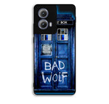 Doctor Who TARDIS Bad Wolf Blue Motorola Moto Edge 2024 Case OV4674