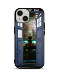 Doctor Who TARDIS Door Open iPhone 15 Plus Case