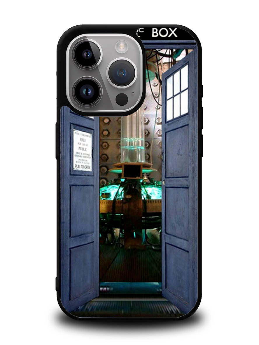 Doctor Who TARDIS Door Open iPhone 16 Pro Case