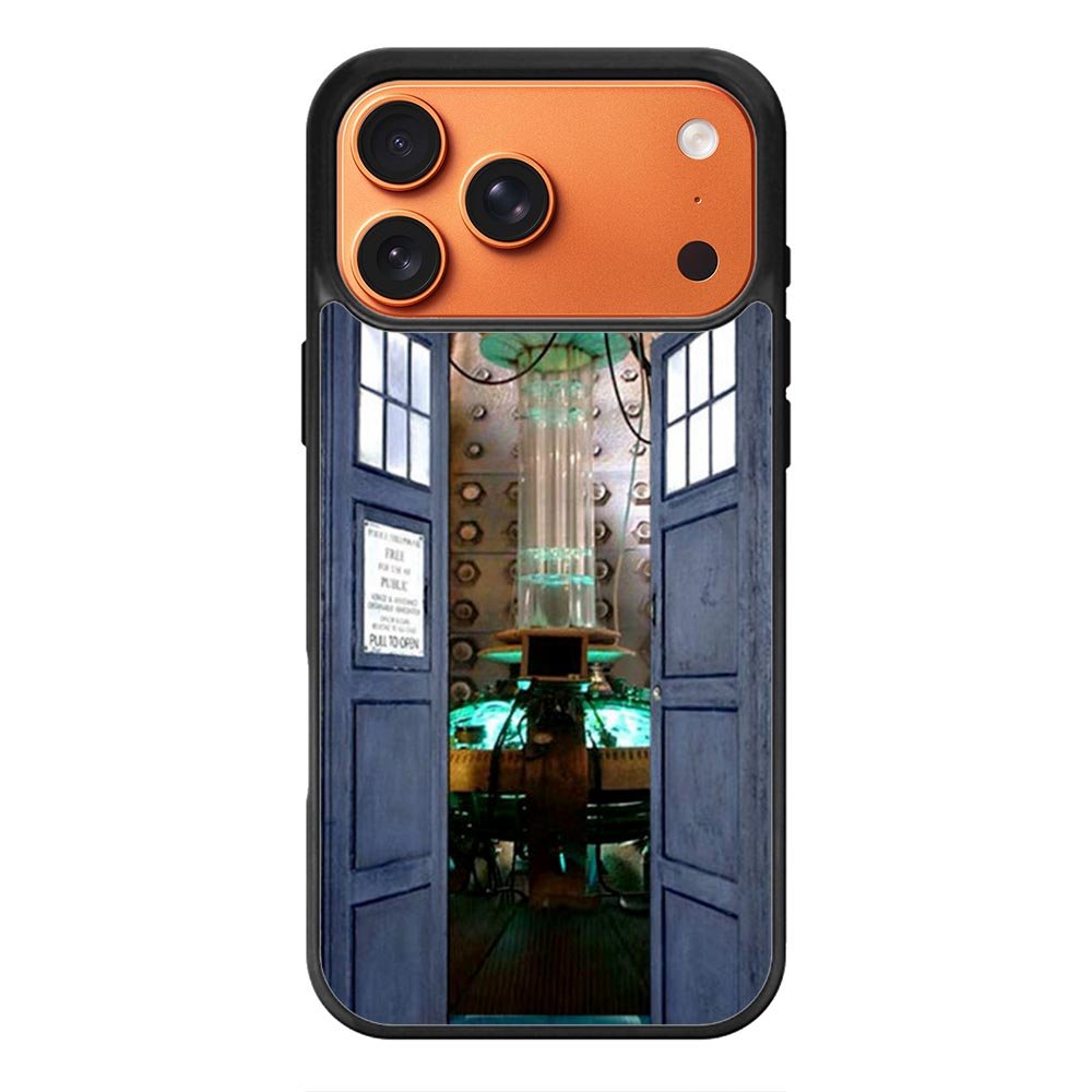 Doctor Who TARDIS Door Open iPhone 17 Pro Case