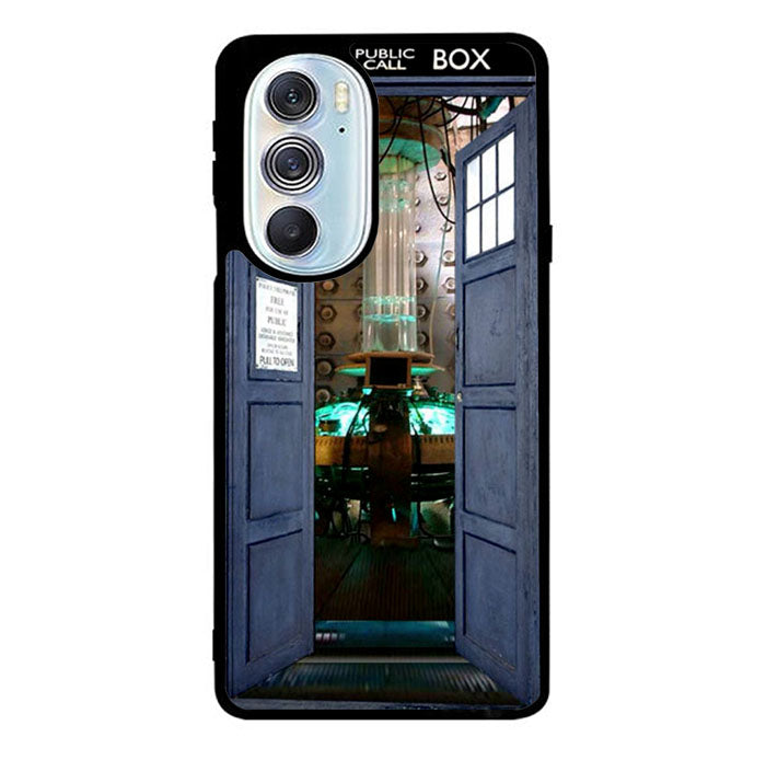 Doctor Who TARDIS Door Open Motorola Moto Edge 2022 Case