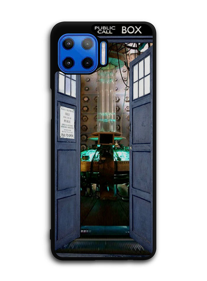 Doctor Who TARDIS Door Open Motorola Moto One 5G Case , Moto One 5G UW Case , Moto G 5G Plus Case