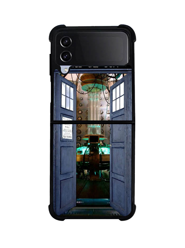 Doctor Who TARDIS Door Open Samsung Galaxy Z Flip 4 5G 2022 Case