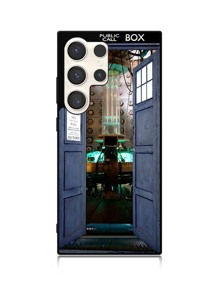 Doctor Who TARDIS Door Open Samsung Galaxy S25 Ultra 5G Case