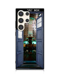 Doctor Who TARDIS Door Open Samsung Galaxy S25 Ultra 5G Case