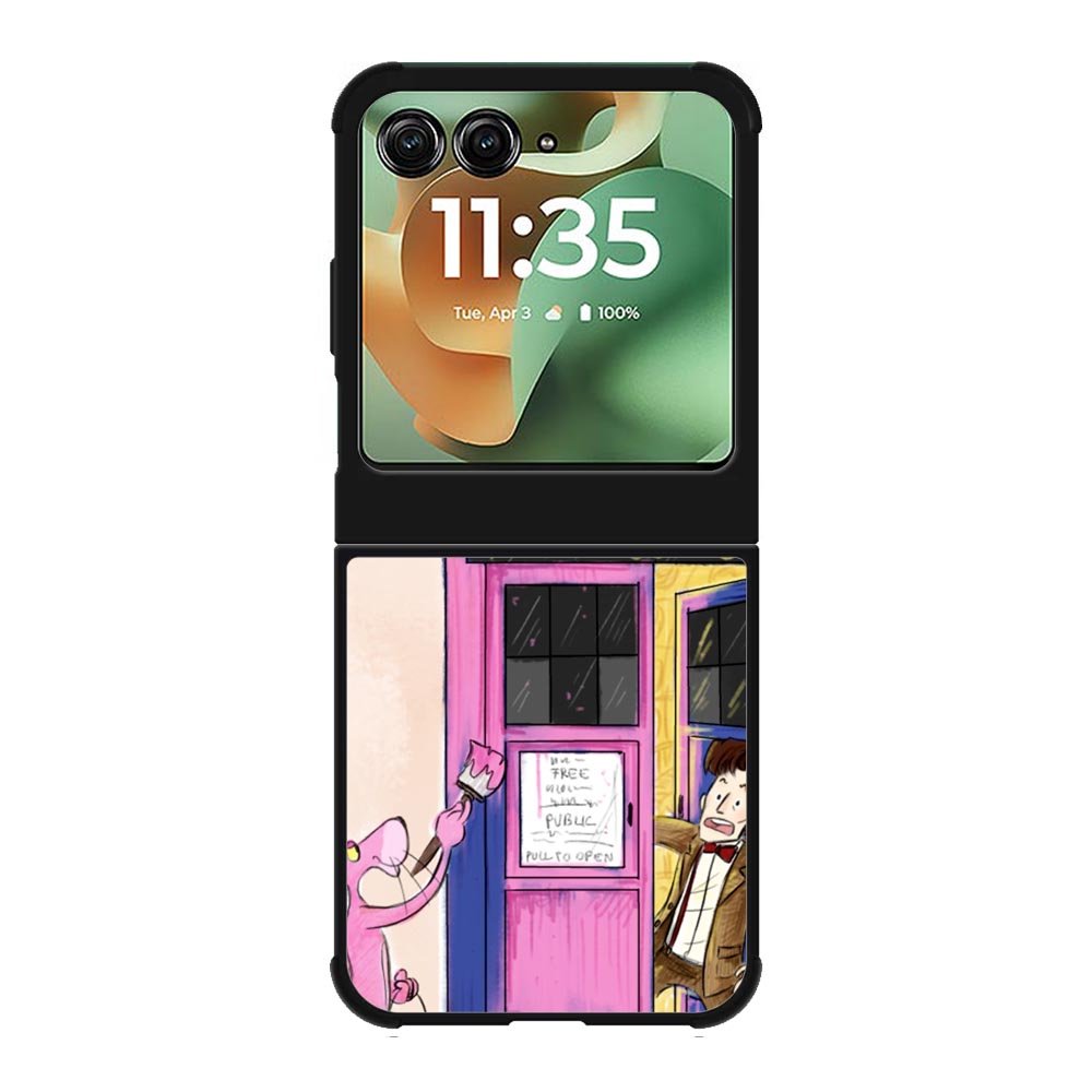 Doctor Who Tardis Funny Motorola Moto RAZR 2025 Case OV1214