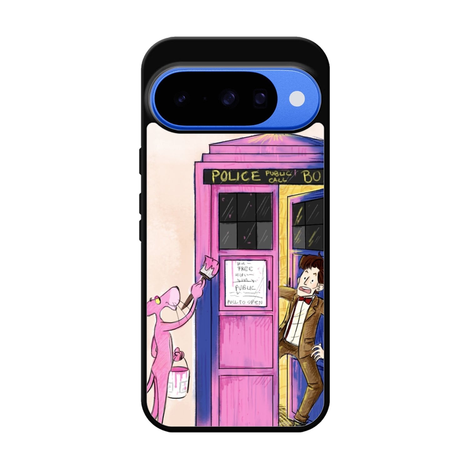 Doctor Who Tardis Funny Google Pixel 10 Case OV1214