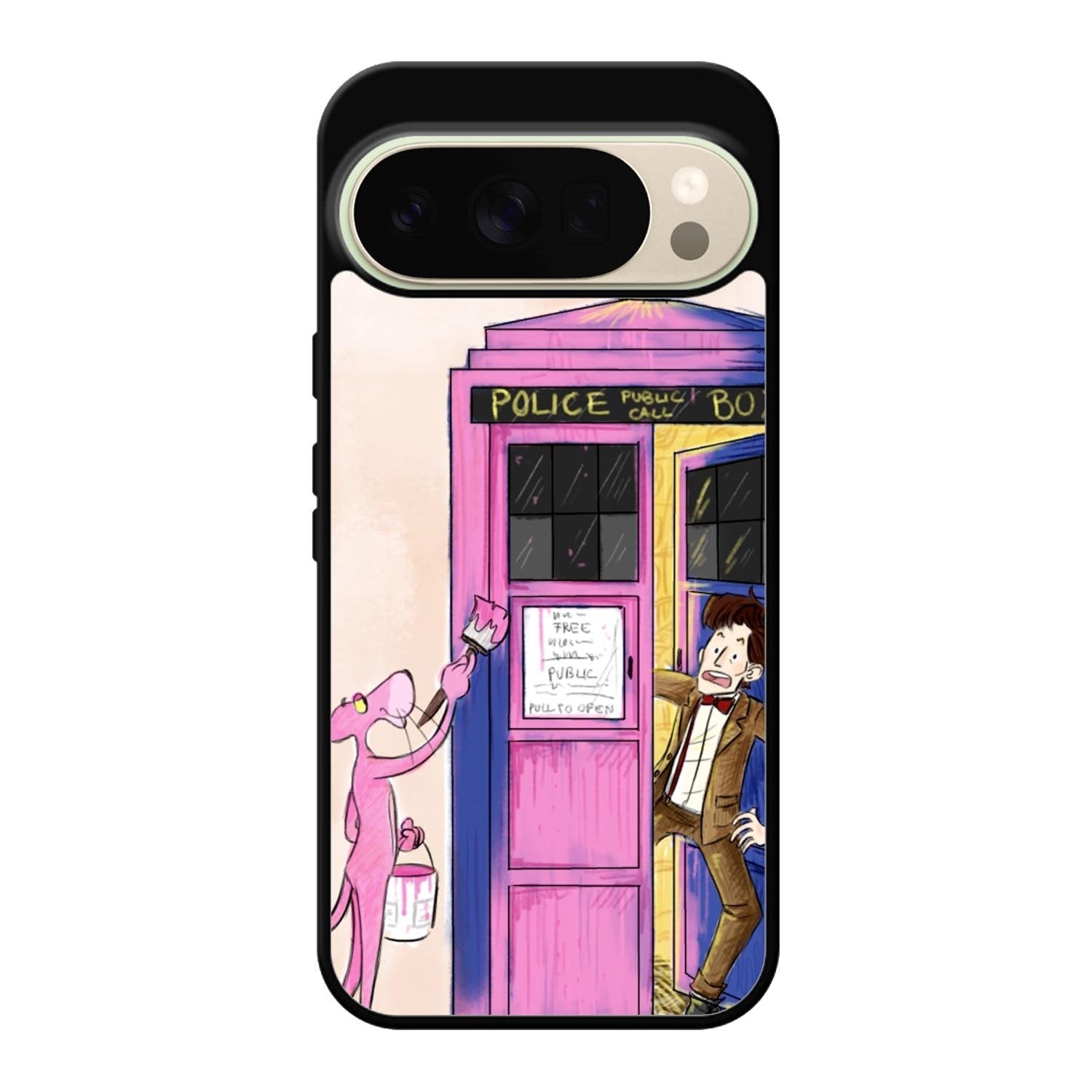 Doctor Who Tardis Funny Google Pixel 10 Pro Case OV1214