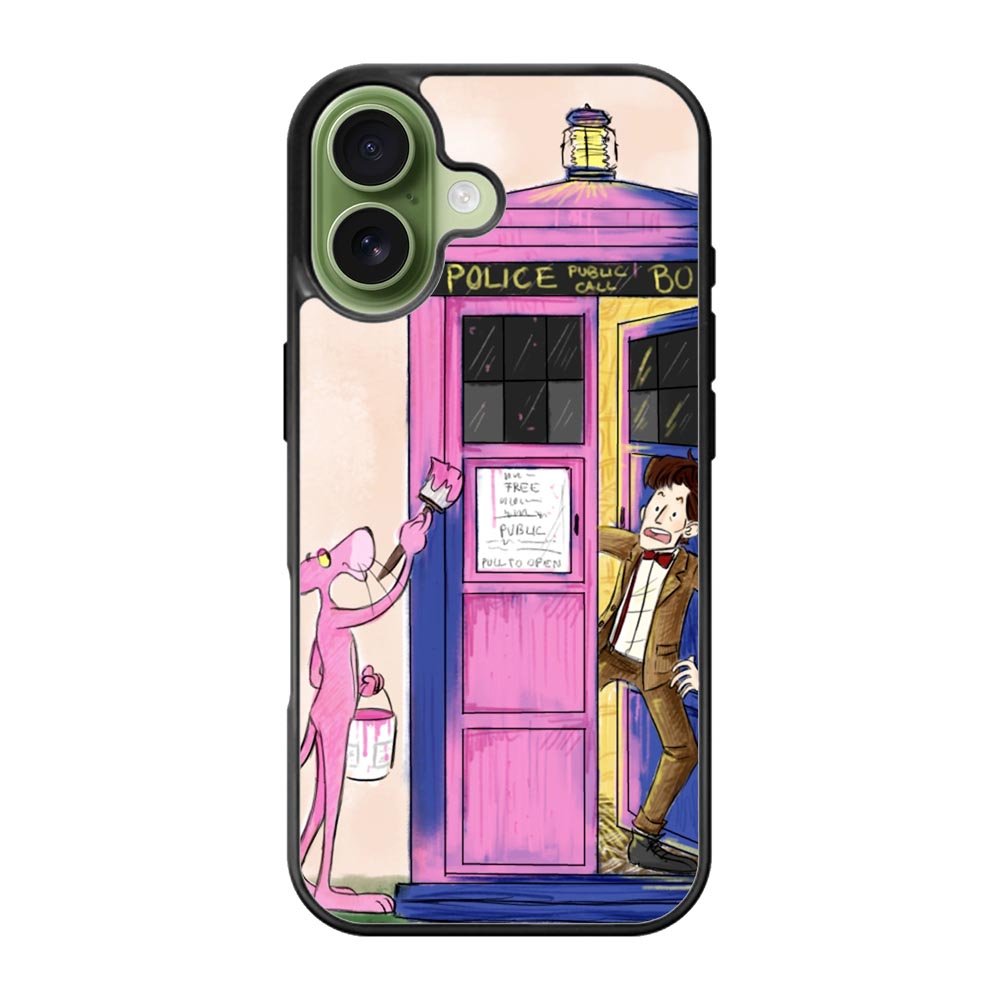 Doctor Who Tardis Funny iPhone 17 Case OV1214