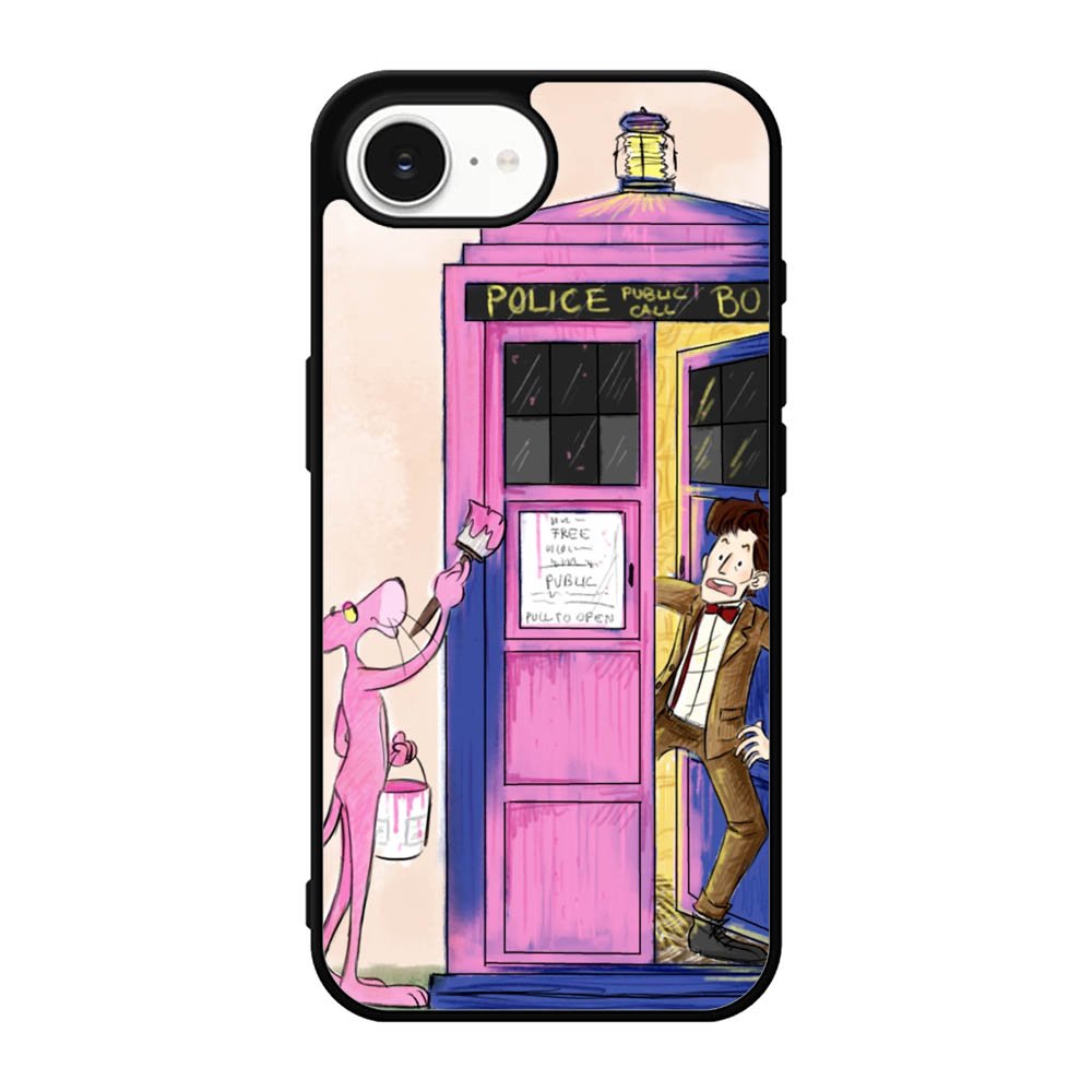 Doctor Who Tardis Funny iPhone 17e Case OV1214