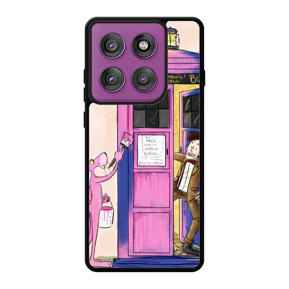 Doctor Who Tardis Funny Motorola Moto Edge 60 Pro Case OV1214