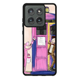 Doctor Who Tardis Funny Motorola Moto Edge 2025 Case OV1214