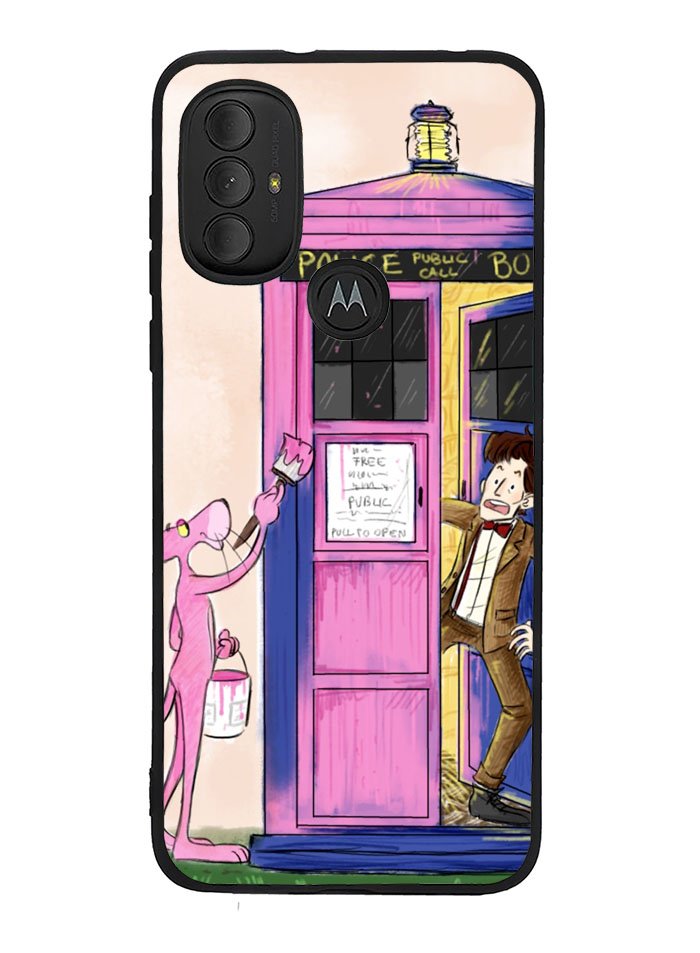 Doctor Who Tardis Funny Motorola Moto G Pure 2021 , Moto G Power 2022 Case OV1214
