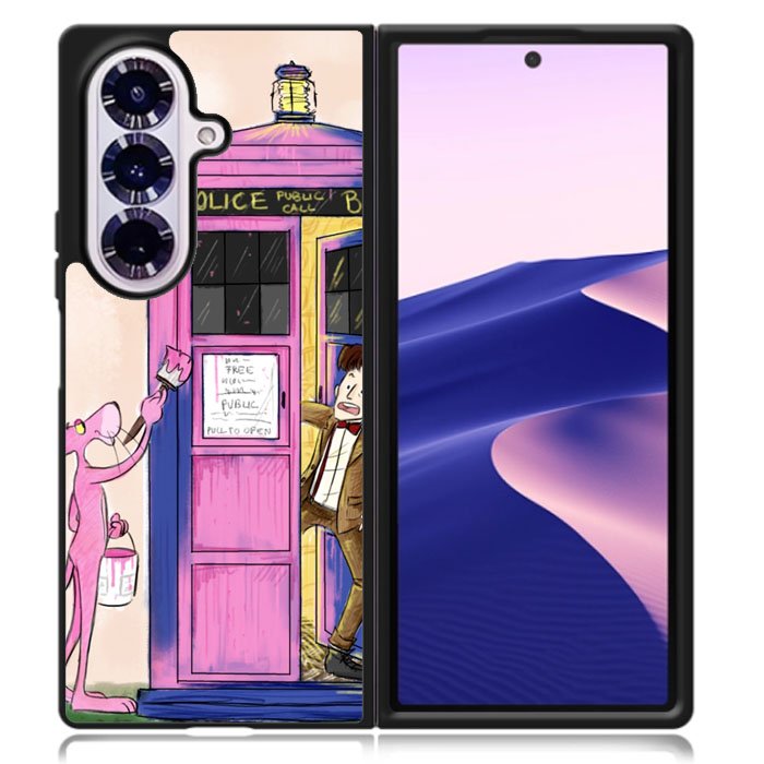 Doctor Who Tardis Funny Samsung Galaxy Z Fold 7 Case OV1214
