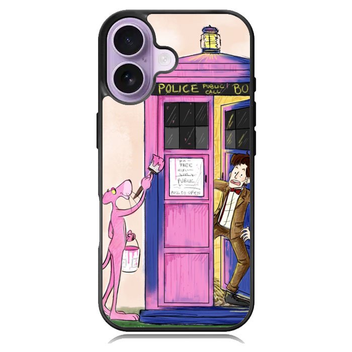 Doctor Who Tardis Funny iPhone 17 Case OV1214