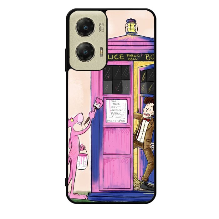 Doctor Who Tardis Funny Motorola Moto G Stylus 5G 2024 Case OV1214