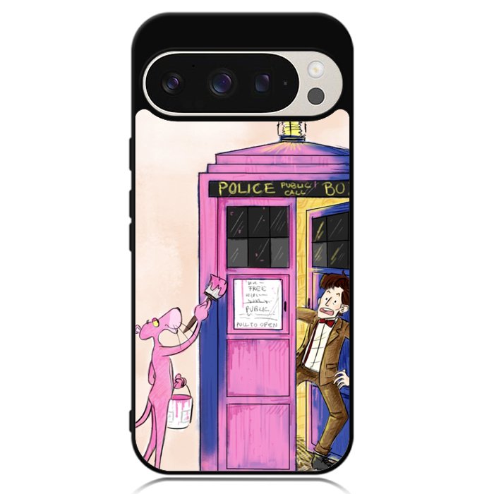 Doctor Who Tardis Funny Google Pixel 9 | Pixel 9 Pro Case OV1214