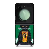 Frida Catlo Floral Black Cat Samsung Galaxy Z Flip 6 5G 2024 Case OV1215