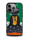 Frida Catlo Floral Black Cat iPhone 16 Pro Max Case OV1215