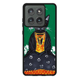 Frida Catlo Floral Black Cat Motorola Moto Edge 2025 Case OV1215
