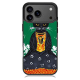 Frida Catlo Floral Black Cat Samsung Galaxy S26 Case OV1215
