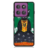 Frida Catlo Floral Black Cat Motorola Moto Edge 2025 | Moto Edge 60 Fusion | Moto Edge 60 Pro Case OV1215