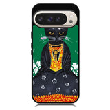 Frida Catlo Floral Black Cat Google Pixel 10 Pro XL Case RC1215
