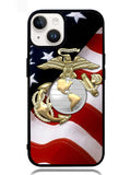 Marine Corps Anchor 1st iPhone 14 Plus Case