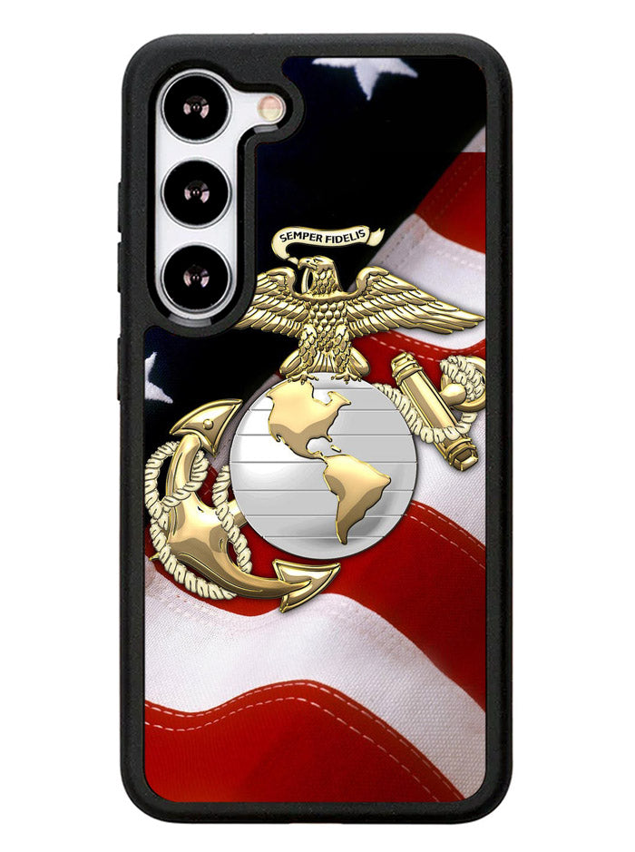 Marine Corps Anchor 1st Samsung Galaxy S23 5G Case