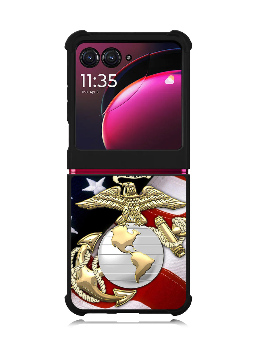Marine Corps Anchor 1st Motorola Moto Razr Plus 2023 , Moto Razr+ 2023 Case