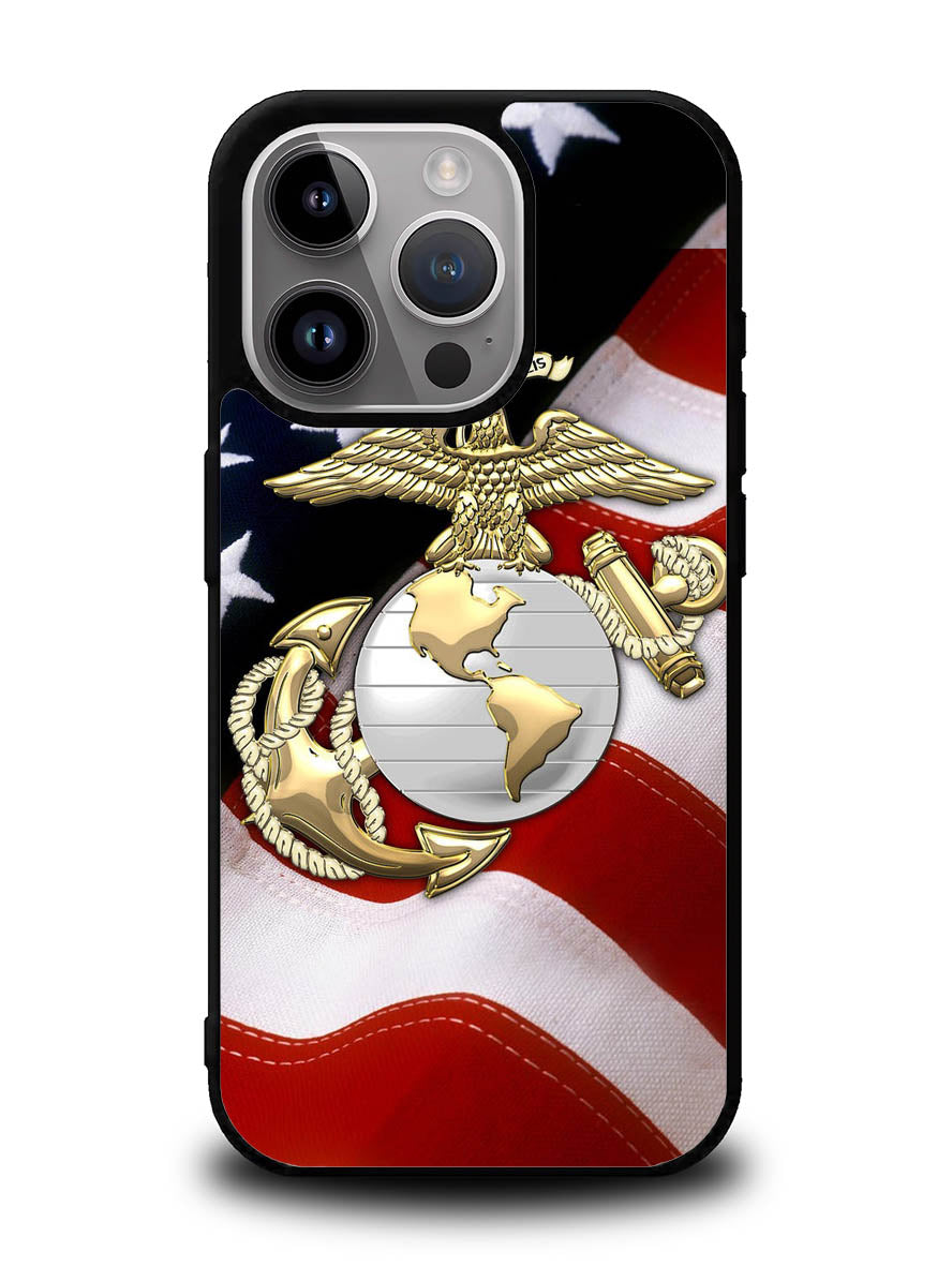 Marine Corps Anchor 1st iPhone 15 Pro Case