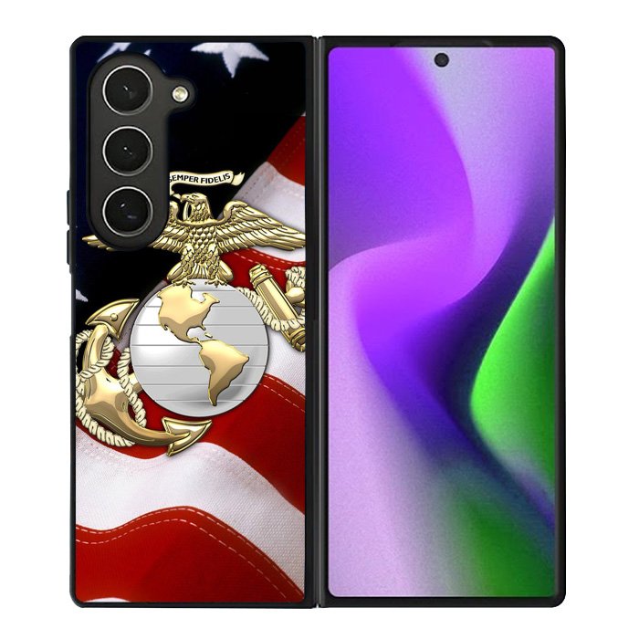 Marine Corps Anchor 1st Samsung Galaxy Z Fold 6 Case