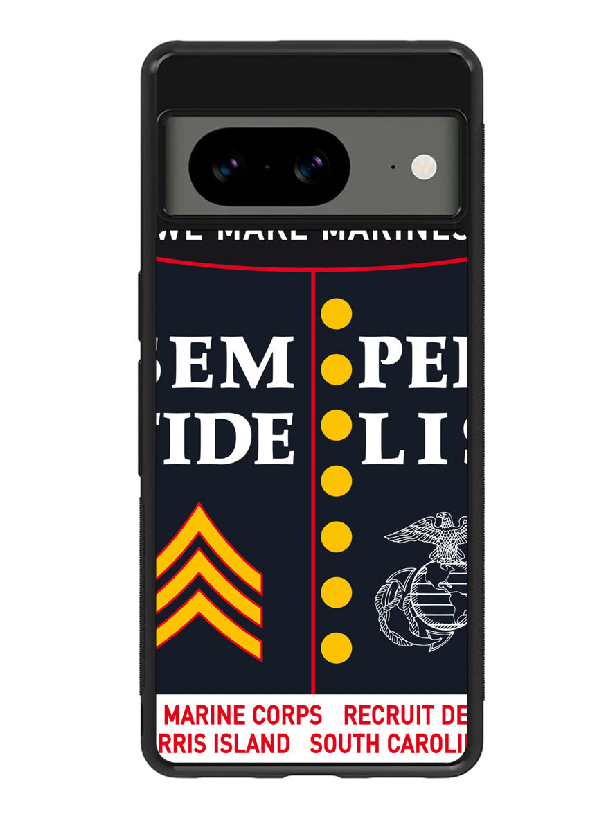Marine Corps Live Google Pixel 8A Case QC1218