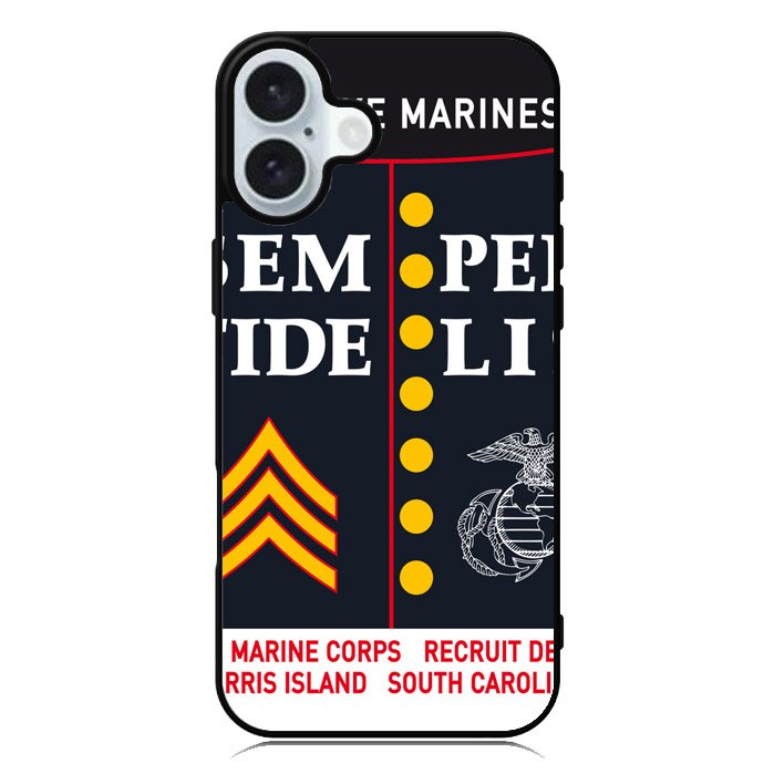 Marine Corps Live iPhone 16 Case QC1218