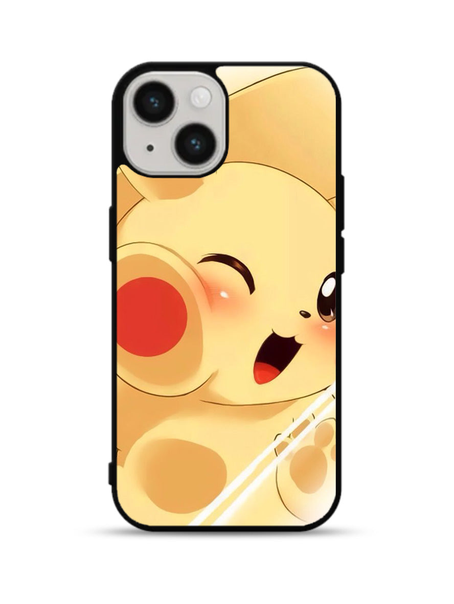 Pikachu Cute Pokemon iPhone 15 Plus Case