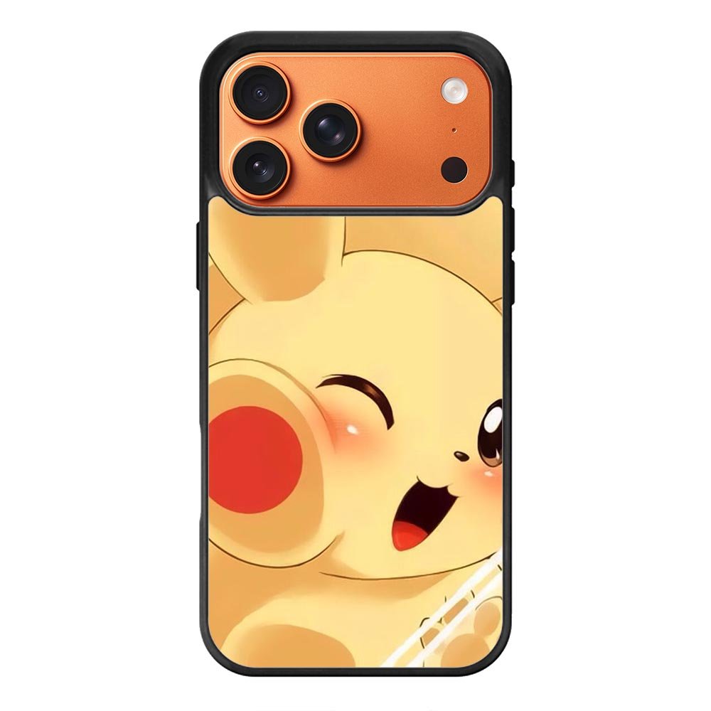 Pikachu Cute Pokemon iPhone 17 Pro Case