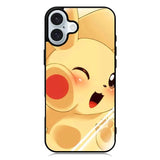 Pikachu Cute Pokemon iPhone 16 Plus Case