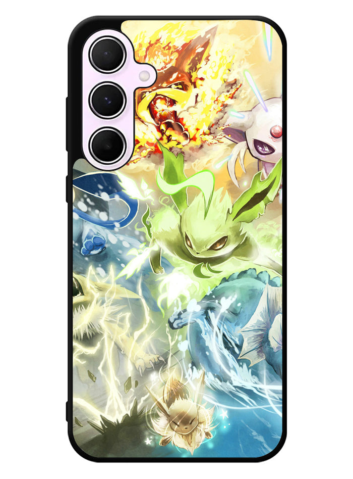 Pokemon Eevee Evolutions Samsung Galaxy A35 5G Case