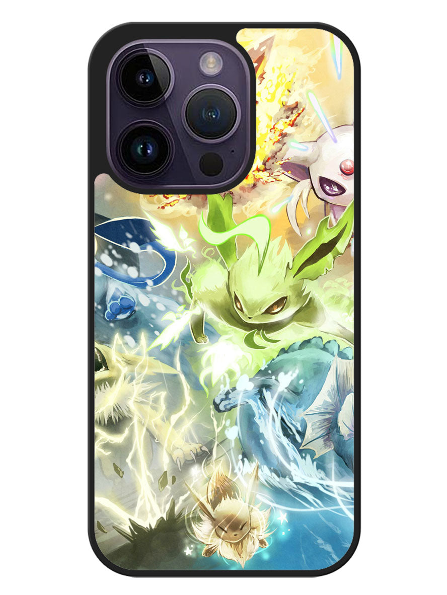 Pokemon Eevee Evolutions Google iPhone 14 Pro Case OV1221