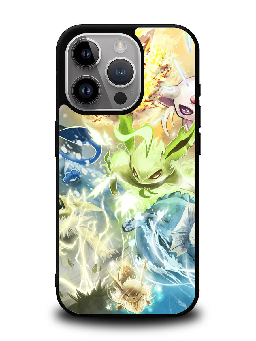 Pokemon Eevee Evolutions iPhone 16 Pro Max Case