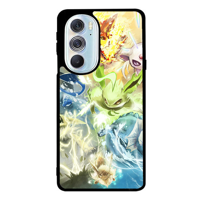 Pokemon Eevee Evolutions Motorola Moto Edge 2022 Case