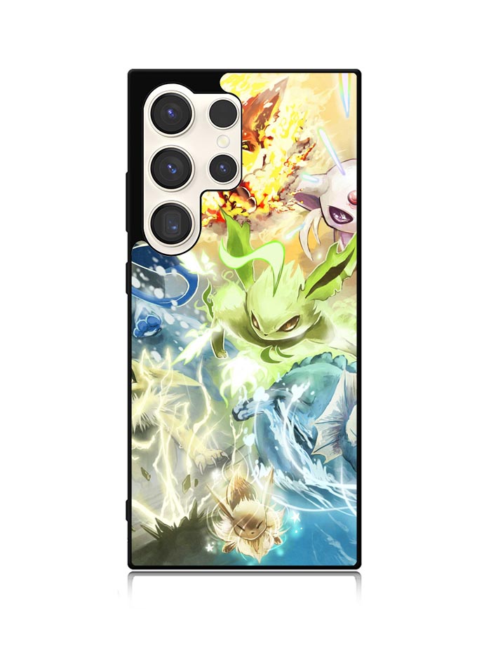 Pokemon Eevee Evolutions Samsung Galaxy S25 Ultra 5G Case