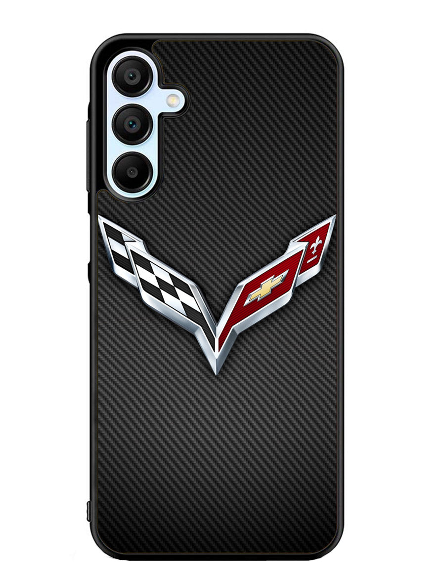 Corvette Logo 1st Samsung Galaxy A25 5G Case