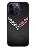 Corvette Logo 1st iPhone 14 Pro Case